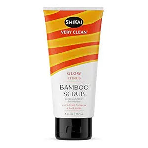 Shikai, Very Clean Bamboo Scrub Glow Citrus, 1 Each, 6 Oz