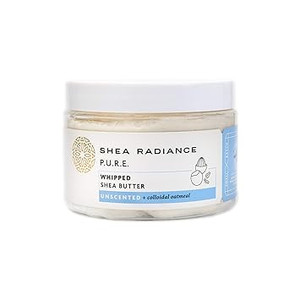 Shea Radiance Whipped Shea Butter  Unscented 7 Oz