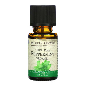 Nature'S Answer, Organic Essential Oil Peppermint, 1 Each, 0.5 Fl Oz