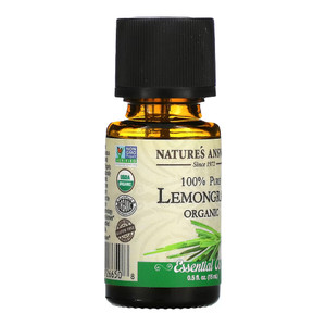 Nature'S Answer, Organic Essential Oil Lemongrass, 1 Each, 0.5 Fl Oz