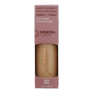 Mineral Fusion Mkup Liquid Foundation Warm 4 - 1 Oz