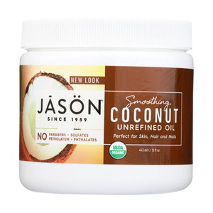 Jason Natural Products Coconut Oil Organic, Virgin - 15 Oz