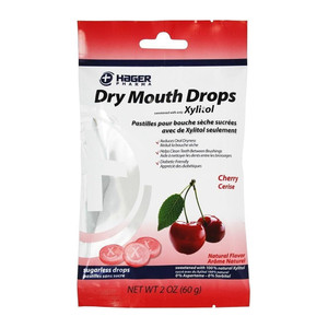 Hager Pharma, Dry Mouth Drops Cherry, 1 Each, 2 Oz