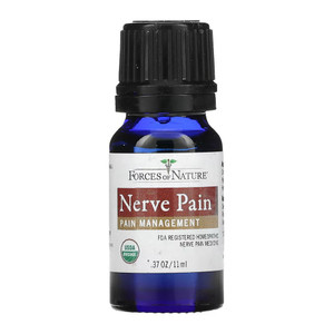 Forces Of Nature, Organic Nerve Pain Topical Pain Relief, 1 Each, 11 Ml