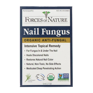 Forces Of Nature, Organic Nail Fungus Intensive Topical Remedy, 1 Each, 5 Ml