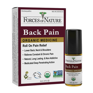 Forces Of Nature, Back Pain Roll On Relief, 1 Each, 4 Ml