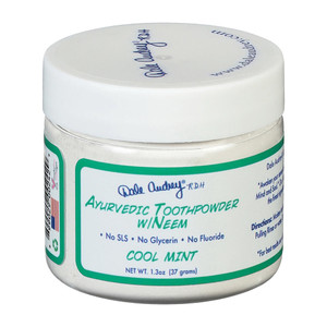 Dale Audrey, Tooth Powder Cool Mint W/Neem, 1 Each, 1.3 Oz