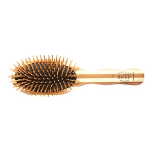 Hair Doc Large Oval Wood Bristle Brush, 1 Ea