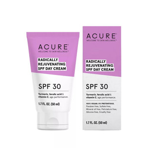 Acure, Radically Rejuvenating Spf Day Cream, 1 Each, 1.7 Oz