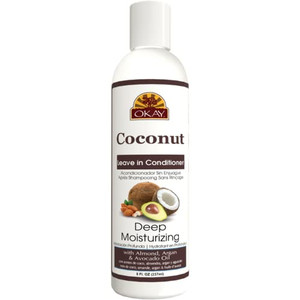 Okay Coconut Oil Deep Moisturizing Leave-In Conditioner 8Oz