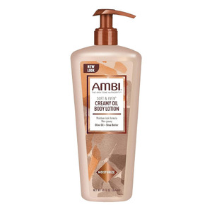 Ambi Soft & Even Creamy Oil Body Lotion 12 Oz