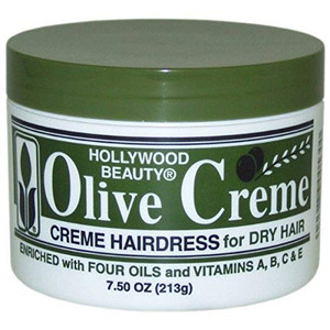 Hollywood Beauty Olive Cream Hairdress, 7.5 Ounce