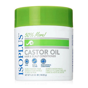 Isoplus Castor Oil Hair/Scalp Conditioner, 5.25 Ounce