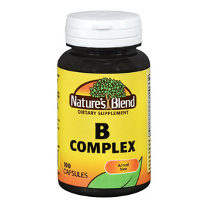 Natures Blend B Complex Capsules - 100 Caps