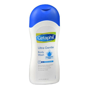 Cetaphil Ultra Gentle Body Wash   16.9 Fl Oz   Fragrance Free   For Dry To Normal,Sensitive Skin   Aloe Vera & Vitamin B5   Hypoallergenic   Dermatologist Recommended Brand