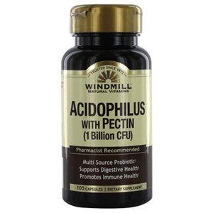 Windmill Acidophilus With Pectin Capsules, 100.0 Ct