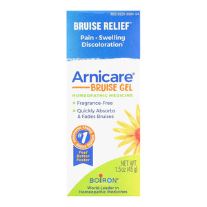 Boiron Arnicare Bruise Gel, Homeopathic Medicine For Bruise Relief, Pain, Swelling, Discoloration, 1.5 Oz