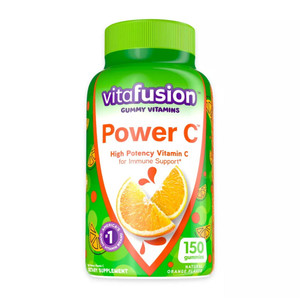 Vitafusion Power C Gummy Immune Support* Withâ Vitamin C, Delicious Orange Flavor, 150Ct (50 Day Supply), From AmericaâS Number One Gummy Vitamin Brand