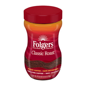 Folgers Classic Roast Instant  8 Oz