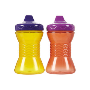 Gerber Graduates Fun Grips 12M+ Spill-Proof Cups, Colors May Vary 2 Ea