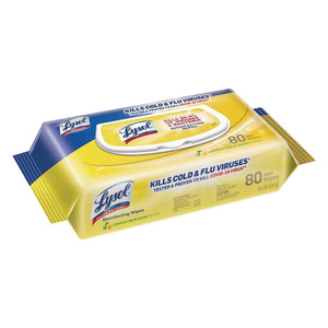 Lysol Disinfecting Wipes - Lemon & Lime Blossom Flatpack 80 Ct.