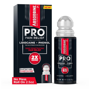 Absorbine Jr. Pro Lidocaine Roll-On For Fast Nerve And Muscle Pain Relief