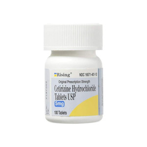 Pack Cetirizine Hydrochloride 5 Mg Tablets 100 Tablets