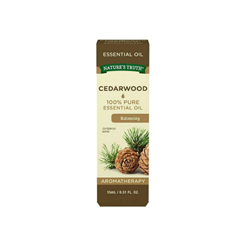 Nature'S Truth Aromatherapy Essential Oil, Cedarwood 0.51 Oz