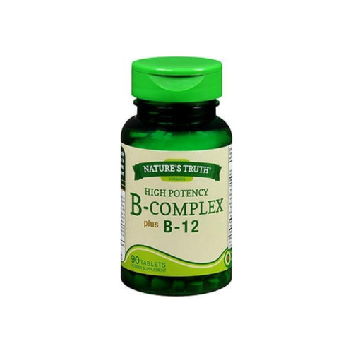 Nature'S Truth High Potency B-Complex Plus B-12, 90 Ea Nature'S Truth High Potency B-Complex Plus B-12, 90 Ea
