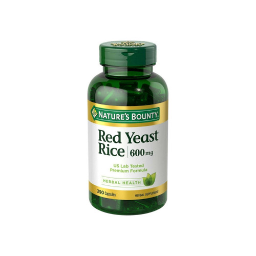 Nature'S Bounty Red Yeast Rice 600 Mg Capsules 250 Ea