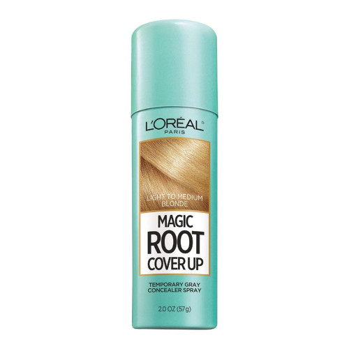 L'Oreal Paris Root Cover Up Temporary Gray Concealer Spray, Light To Medium Blonde 2 Oz L'Oreal Paris Root Cover Up Temporary Gray Concealer Spray, Light To Medium Blonde 2 Oz