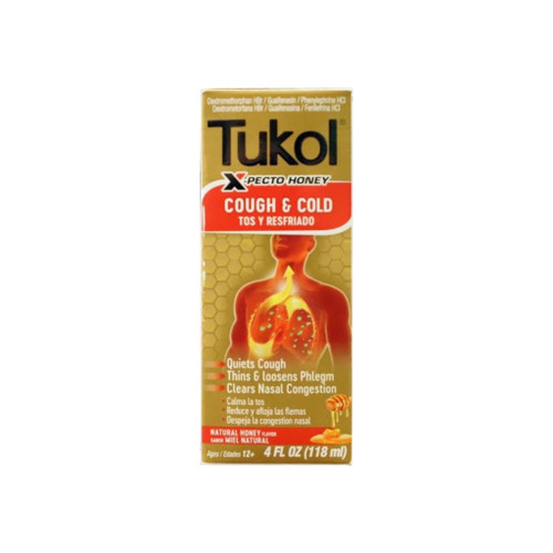 Tukol Adult Multi Symptom Cold Liquid, Natural Honey 4 Oz