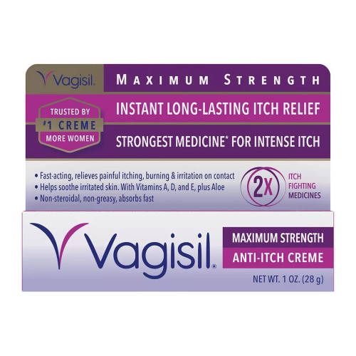 Vagisil Maximum Strength Anti-Itch Creme 1 Oz