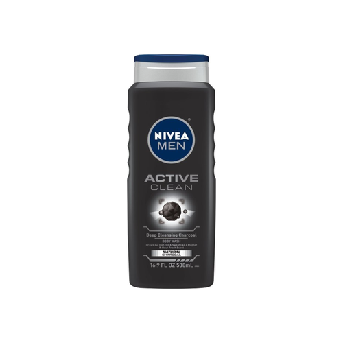 Nivea For Men Body Wash Active Clean 16.9 Oz
