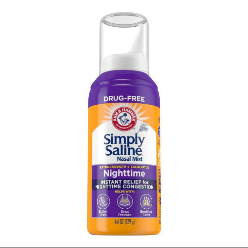 Simply Saline Nighttime Nasal Mist 4.6Oz