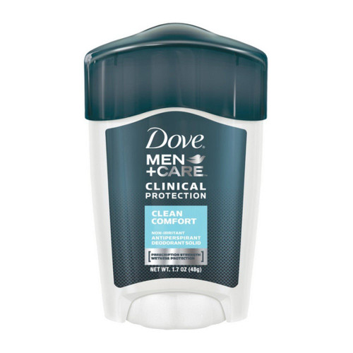 Dove Men + Care Clinical Protection Antiperspirant Deodorant Solid Clean Comfort 1.70 Oz