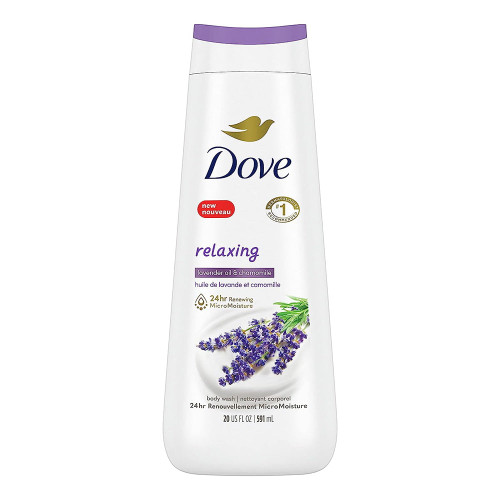 Dove Beauty Relaxing Lavender Oil & Chamomile Nourishing Body Wash - 22 Oz
