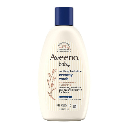 Aveeno Baby Soothing Hydration Creamy Wash Natural Oatmeal - 8 Oz Aveeno Baby Soothing Hydration Creamy Wash Natural Oatmeal - 8 Oz