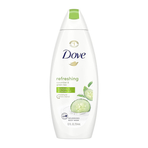 Dove Go Fresh Body Wash, Cool Moisture, Cucumber & Green Tea 12 Oz