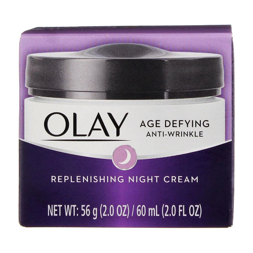 Olay Age Defying Anti-Wrinkle Replenishing Night Cream - 2 Oz