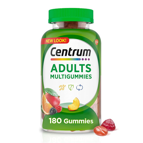 Centrum Adult Multivitamin And Multiminerals Gummies, Assorted Fruit - 180 Ea