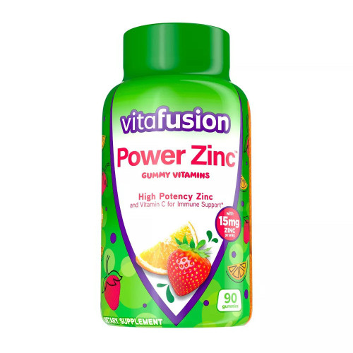 Vitafusion Power Zinc Dietary Supplements - 90Ct