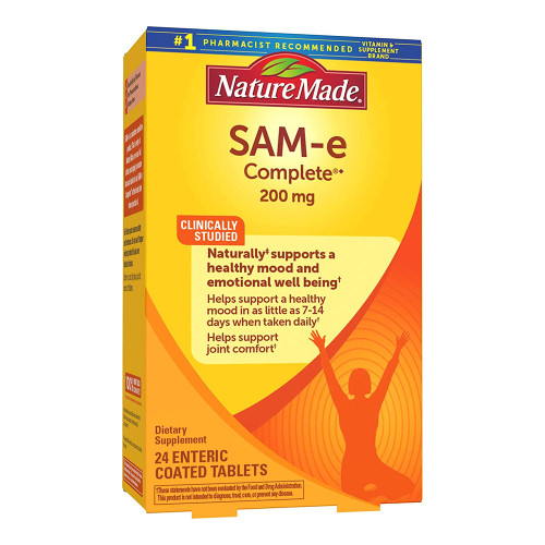 Nature Made Sam-E Complete Dietary Supplement Tablets - 24 Ct
