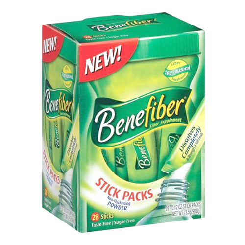 Benefiber Sugar Free Drink Mix Stick Packs, Taste Free - 28 Ea