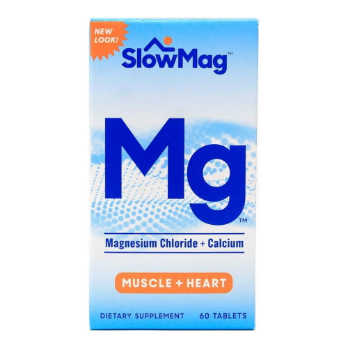 SlowMag Tablets With Calcium 71.5 Mg - 60 Tablets SlowMag Tablets With Calcium 71.5 Mg - 60 Tablets