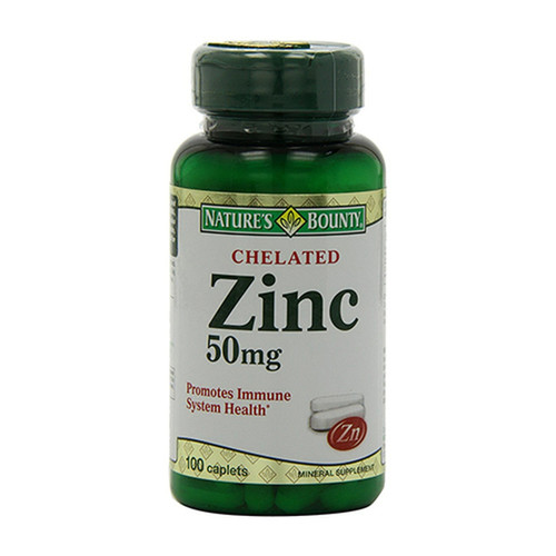 Nature'S Bounty Zinc 50 Mg Caplets 100 Ea