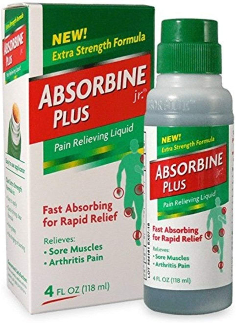 Absorbine Jr. Plus Extra Strength Formula Pain Relieving Liquid - 4 Oz