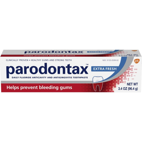 Parodontax Extra Fresh Toothpaste For Bleeding Gums - 3.4 Oz