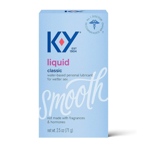 Ky Water Based Lube Liquid Adult Toy Friendly Personal Lubricant - 2.4 Oz