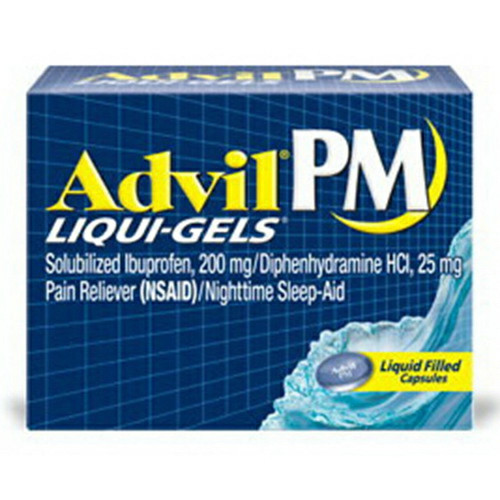 Advil Pm Liqui-Gels, Liquid Filled Caplets - 40 Each